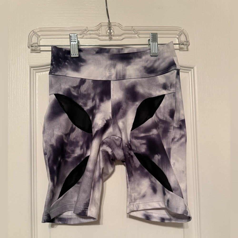 Black and Gray Jo + Jax Dance Shorts